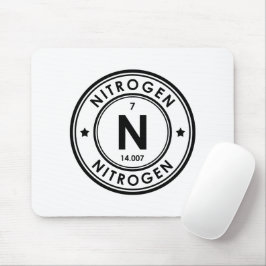Mousepad Pad do Rato de Elemento Nitrogênio