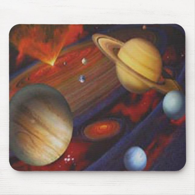 Mousepad Pad do Rato de Espaço (Frente)