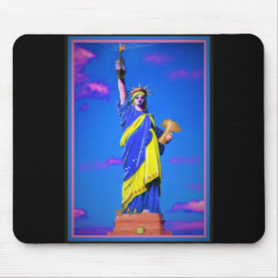 Mousepad Pad do Rato de Liberdade Ucraniano