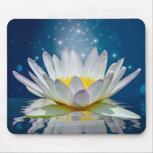 Mousepad Pad do rato de Lily Água