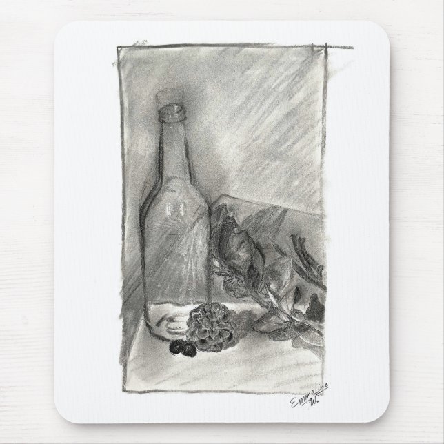 Mousepad Pad do Rato de Vida Estável com Carvão (Frente)