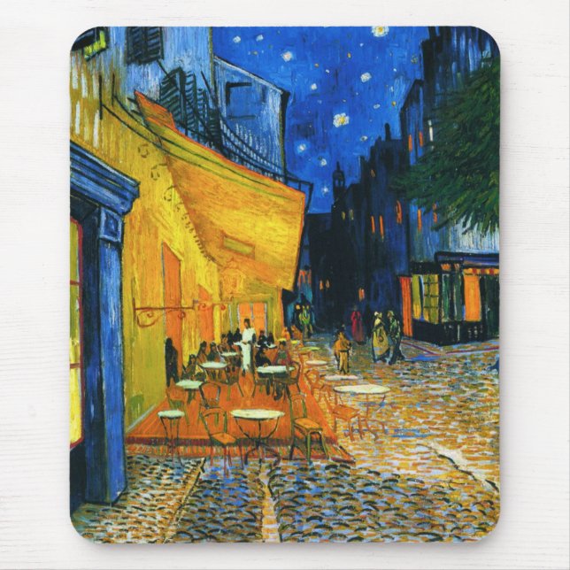 Mousepad Pad do Rato do Café Van Gogh (Frente)