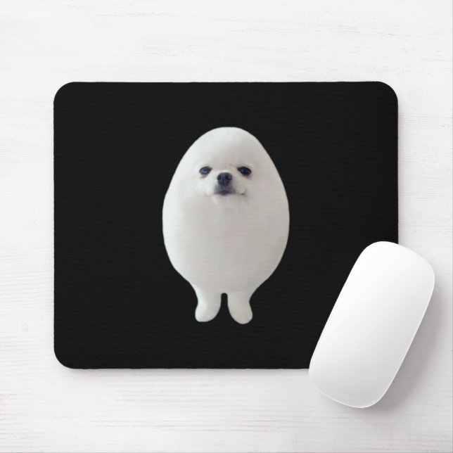 Mousepad Pad do Rato do Cão-Ovo (Com mouse)