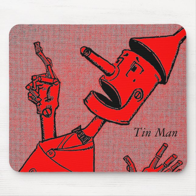Mousepad Pad do Rato do Homem de estanho (Frente)
