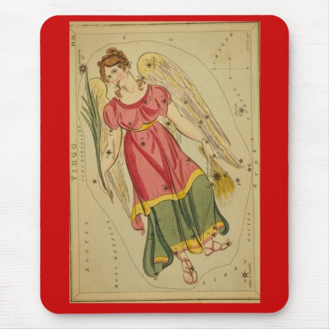 Mousepad Pad do Rato do Virgo (Frente)