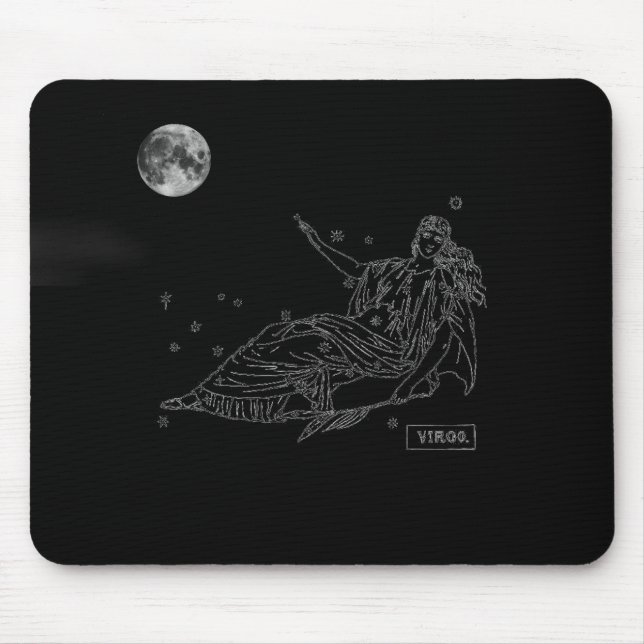 Mousepad Pad do Rato do Virgo (Frente)