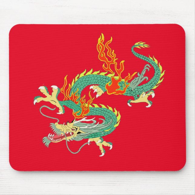 Mousepad Pad do Rato Dragão Chinês (Frente)