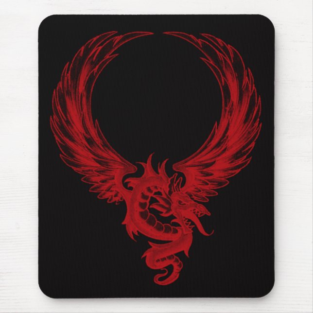 Mousepad Pad do Rato Red Dragon Ryuu (Frente)