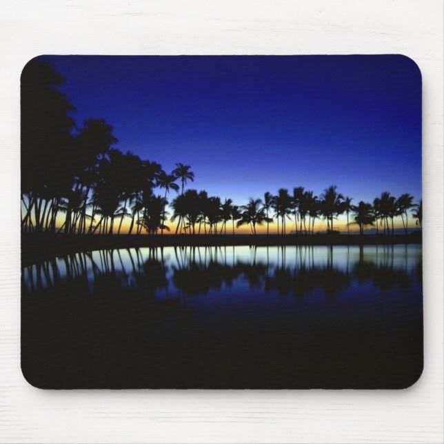 Mousepad Pad do Rato Sunset Havaiano (Frente)