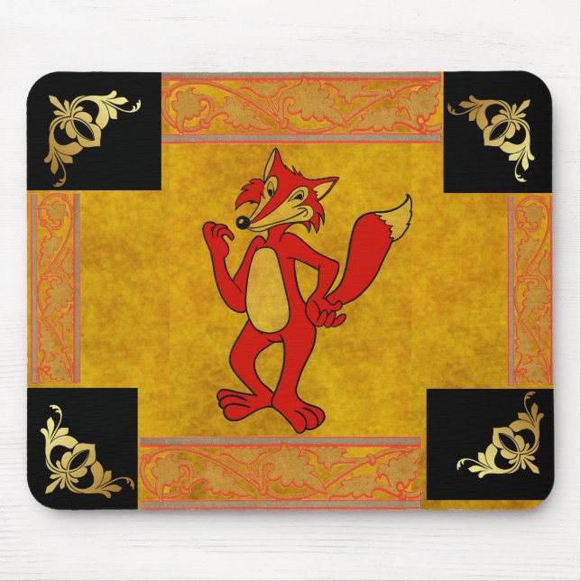 Mousepad Pad do Rato Vermelho (Frente)