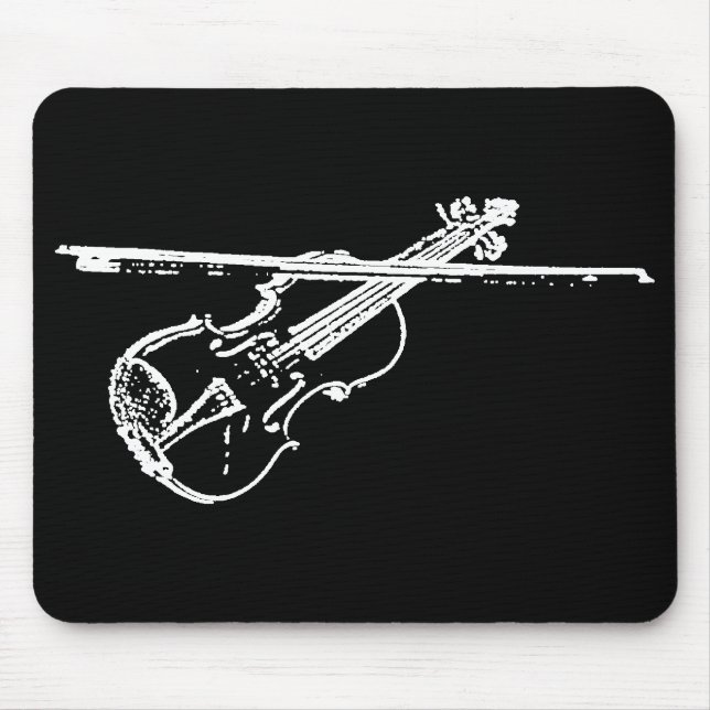 Mousepad Pad do rato Violino (Frente)
