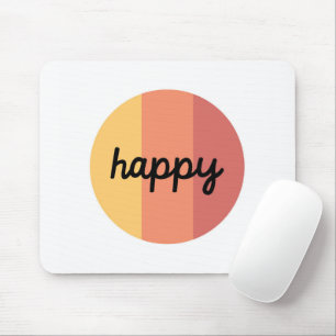 Mousepad Pad feliz do mouse