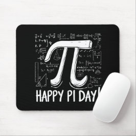 Mousepad Pad Feliz do Mouse Pi Day - Design de Matemática