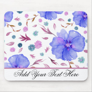 Mousepad Pad Floral de Mouse Personalizado - Presente de An