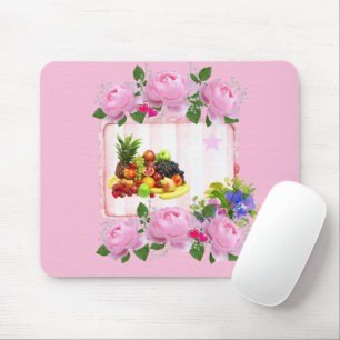 Mousepad Pad Floral de Rosas Rosa! Pad do mouse
