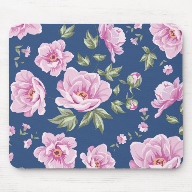 Mousepad Pad Floral do Mouse bonito Flor (Frente)