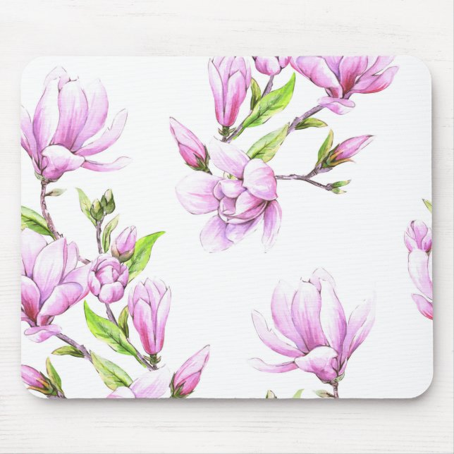 Mousepad Pad Floral do Mouse bonito Flor (Frente)
