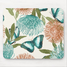 Pad Floral do Mouse Butterfly