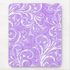 Mousepad Pad Ornamental Roxo