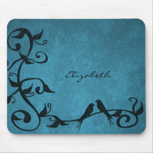 Mousepad Pad Personalizado de Rato Blue Lovebird