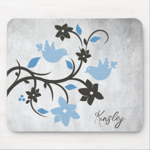 Mousepad Pad Personalizado de Rato Blue Lovebird