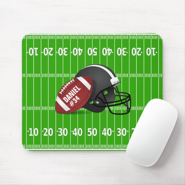 Mousepad Pad personalizado do mouse de futebol (Com mouse)