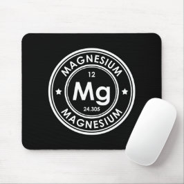 Mousepad Pad Preto do Mouse com Elemento de Magnésio