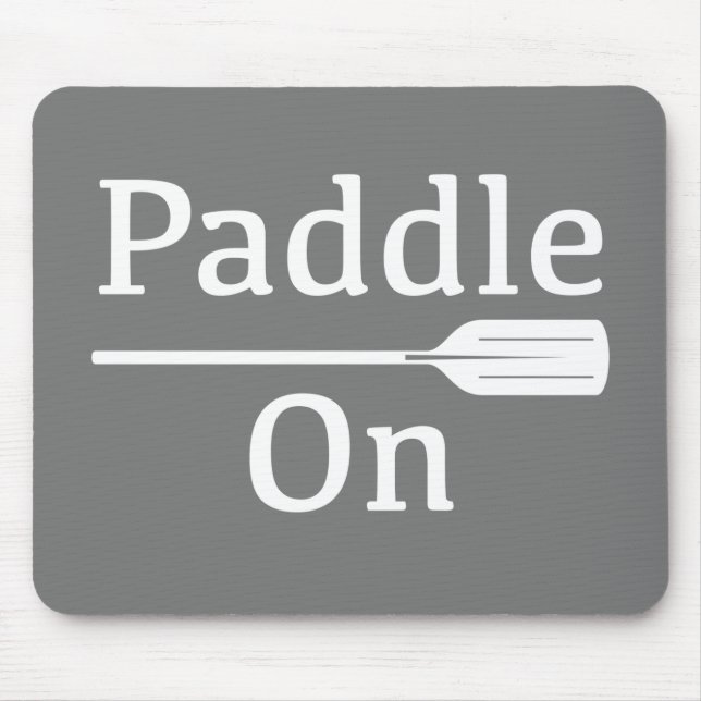 Mousepad Paddle no Design - Pad do mouse (Frente)