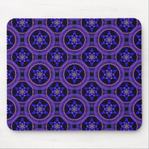 Mousepad Padrão Abstrato Floral Moderno Boho Elegante #505