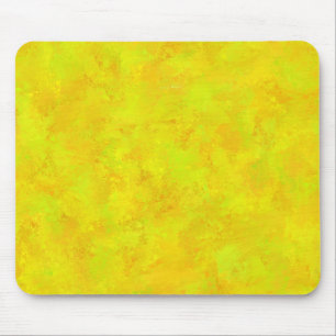 Mousepad Padrão Abstrato Laranja Amarelo Verde