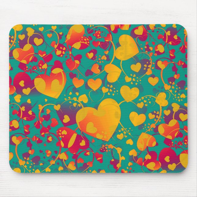 Mousepad Padrão cardíaco ART 9 (Frente)