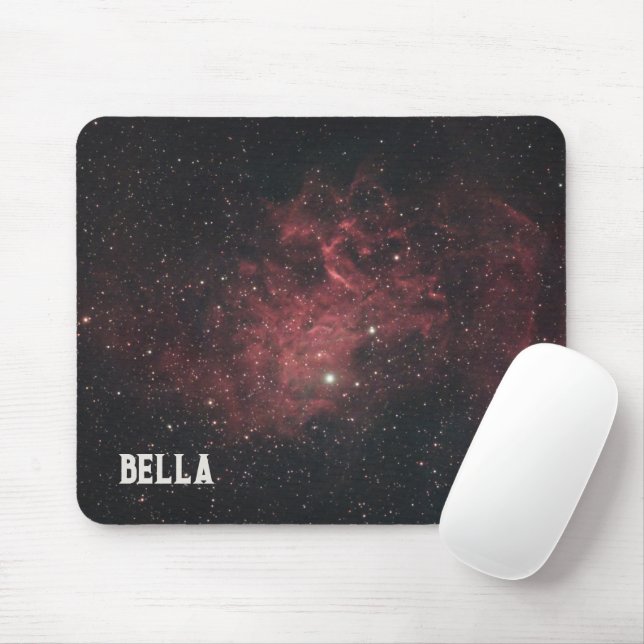 Mousepad Padrão Celestial Cosmic Galaxy (Com mouse)