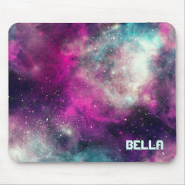 Mousepad Padrão Celestial Cosmic Galaxy