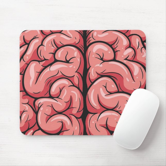 Mousepad Padrão Cerebral (Com mouse)
