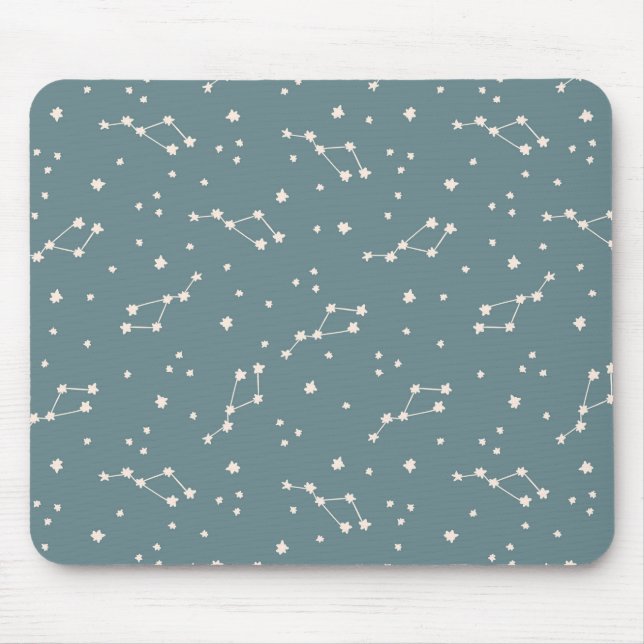 Mousepad Padrão Céu de Constelação de Corte (Frente)