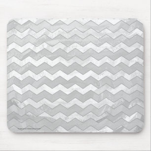 Mousepad Padrão Chevron da Cinza Rainy Sky