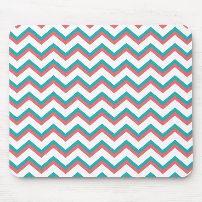 Mousepad Padrão Chevron Sudoeste (Frente)