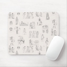 Mousepad Padrão clássico de história da Grécia na Grécia an