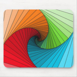 Mousepad padrão colorido