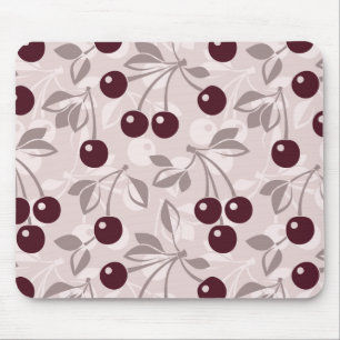 Mousepad Padrão com Cherries 2