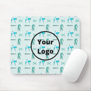 Mousepad Padrão comercial do cabeleireiro teórico