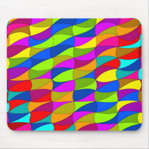 Mousepad Padrão confuso do flowerpower