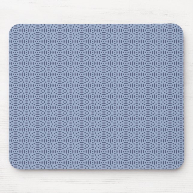 Mousepad padrão contínuo de formas circulares (Frente)