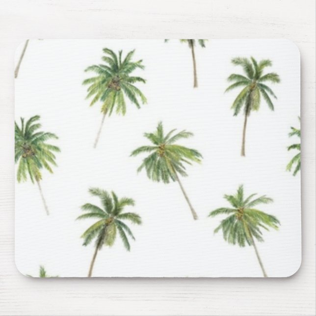 Mousepad Padrão da palmeira (Frente)