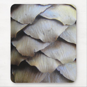 Mousepad Padrão de abeto castanho