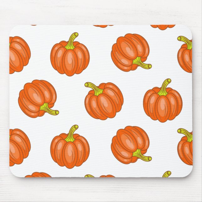 Mousepad Padrão de abóbora (Frente)