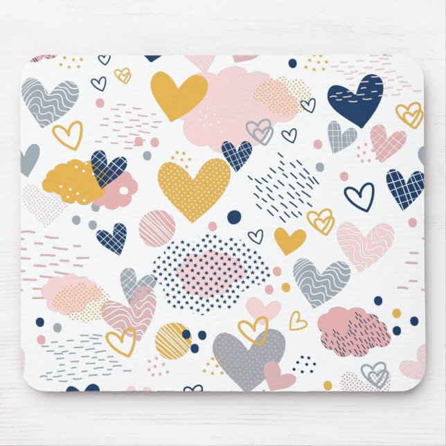 Mousepad padrão de abstrato (Frente)