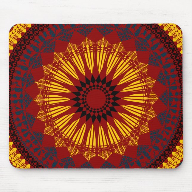 Mousepad Padrão de abstrato (Frente)
