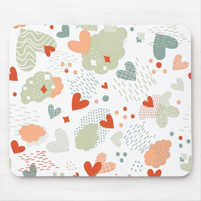 Mousepad padrão de abstrato (Frente)