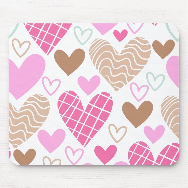 Mousepad padrão de abstrato (Frente)